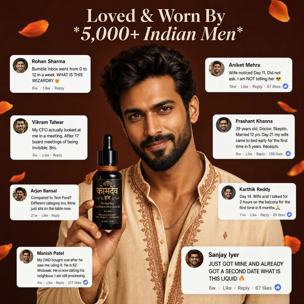 Bad Boy | Kamdev Itr | The 12-Hour Attraction Guarantee